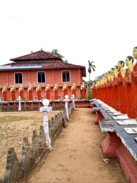 Tempel bei Sigiriya