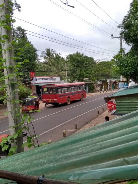 Durchgangsstraße Sigiriya