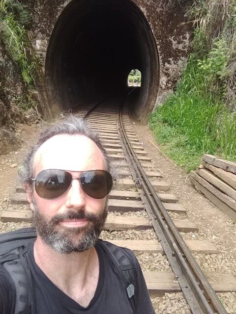 Tunnel bei der Nine Arch Bridge in Ella